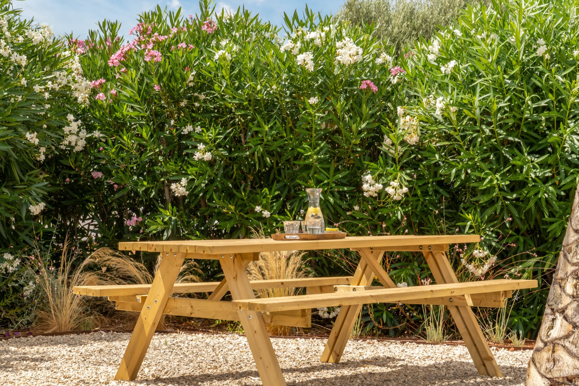 Mediterrane tuin van Casa Monte Zen